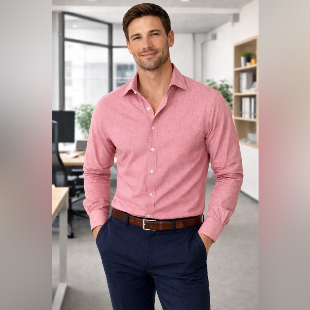 MICHAEL Michael Kors Men's Rose Dress Shirt